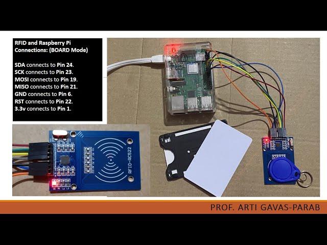 Interfacing RFID with Raspberry Pi Microcontroller