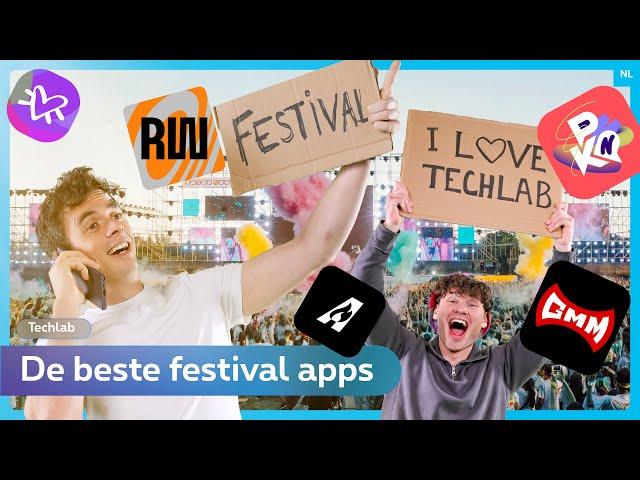 De beste apps voor het festivalseizoen - Techlab #S02E08