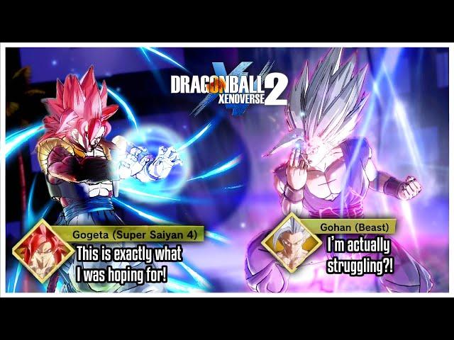 FIND PAN! Gohan Beast MEETS Super Saiyan 4 Gogeta Parallel Quest Mission! Dragon Ball Xenoverse 2