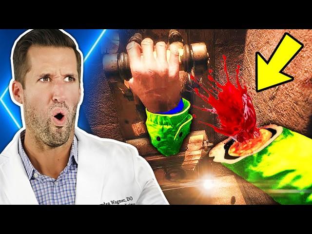 ER Doctor REACTS to WILDEST Video Game Healing Animations