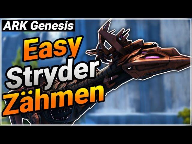 So zähmst du SCHNELL und EINFACH einen STRYDER + Fähigkeiten| ARK Genesis Part 2