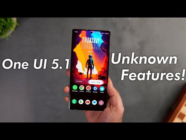 7 UNKNOWN NEW One UI 5.1 Features You're Not Using On Your Samsung Phone - Must TRY!