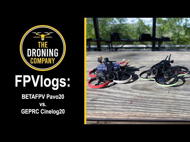 BATTLE OF THE TINYWHOOPS | FPVlogs: Comparing the Pavo20 to the Cinelog20...