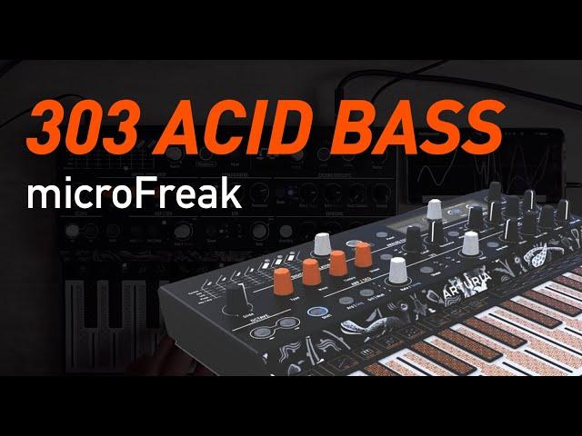  How to 303 ACID BASS with #microFreak Formant