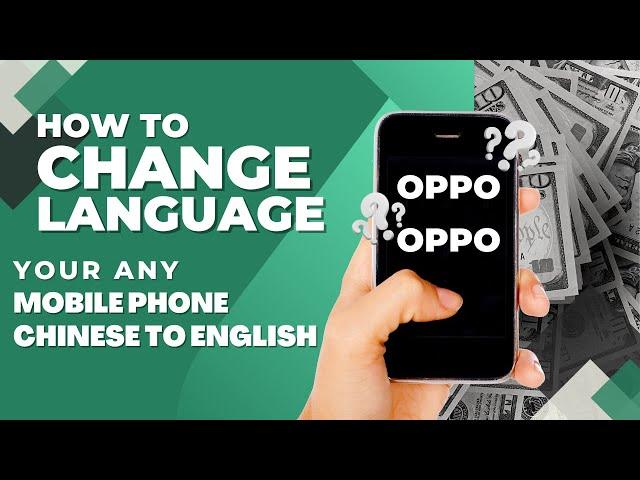 Change language Chinese to English any OPPO Phone Tagalog version Update