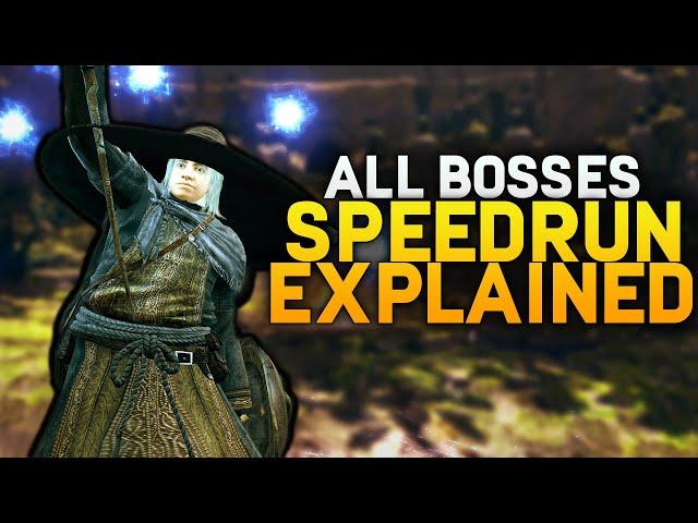 Dark Souls All Bosses Speedrun World Record in 1:01:46 (With Commentary)