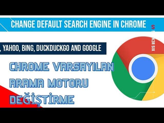Chrome arama motoru ayarları nasıl yapılır.