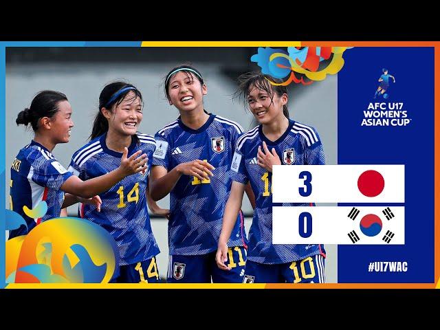 #U17WAC | Semi-finals : Japan 3 - 0 Korea Republic