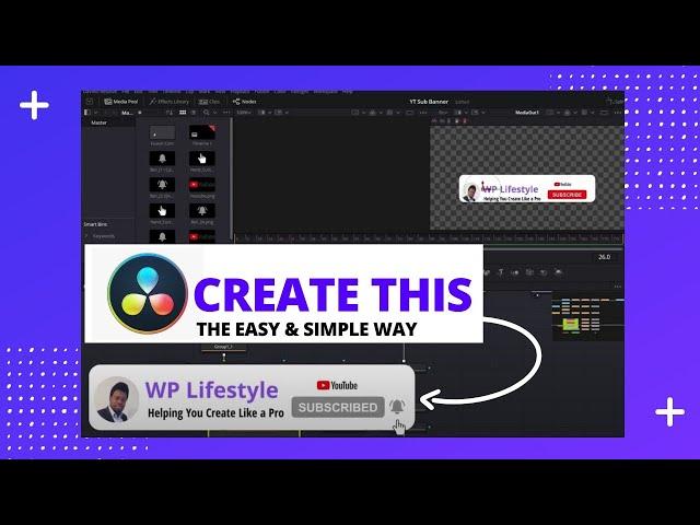 How to Create a Personalized Popup Subscribe Button In Davinci Resolve | The Easy and Simple Way