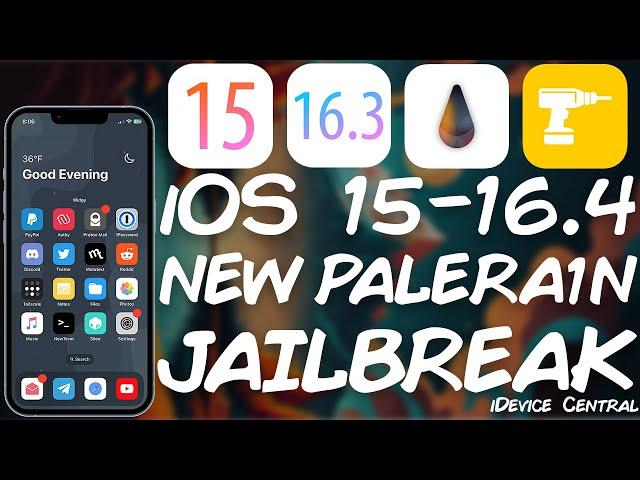 iOS 15 - 16.4 JAILBREAK RELEASED! New Major PaleRa1n Update With Tweaks For Pre-A12 Devices