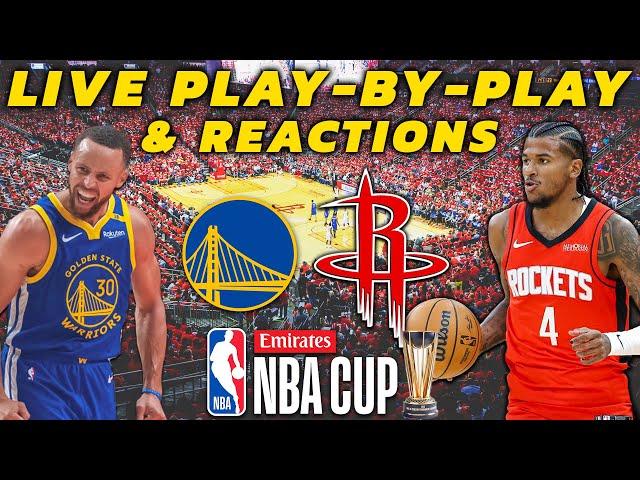 Golden State Warriors vs Houston Rockets | Live Play-By-Play & Reactions