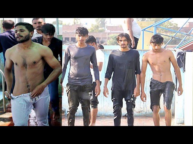 Village routine of swimming boys | village swimming boys | Village morning routine