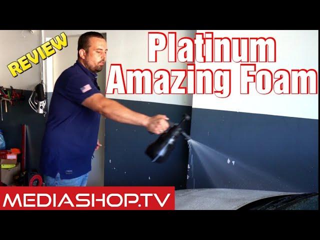 MediaShop.TV - PLATINUM AMAZING FOAM | Funktioniert die Pump-Sprühpistole?? Wie ist das Ergebnis??