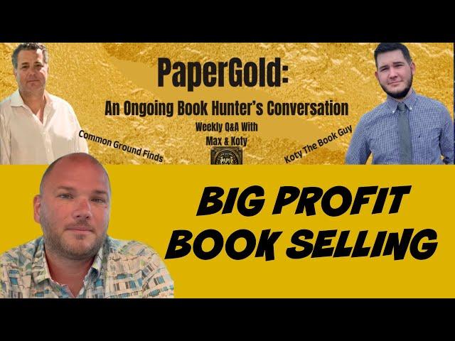 How to make BIG MONEY selling Books on Ebay & Amazon in 2024 Papergold