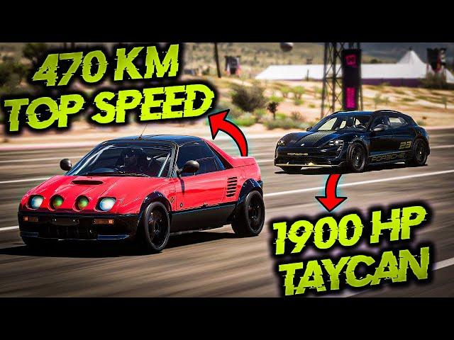 YENİ DRAG KRALI İNANILMAZ - 2023 TAYCAN CROSS - Forza Horizon 5