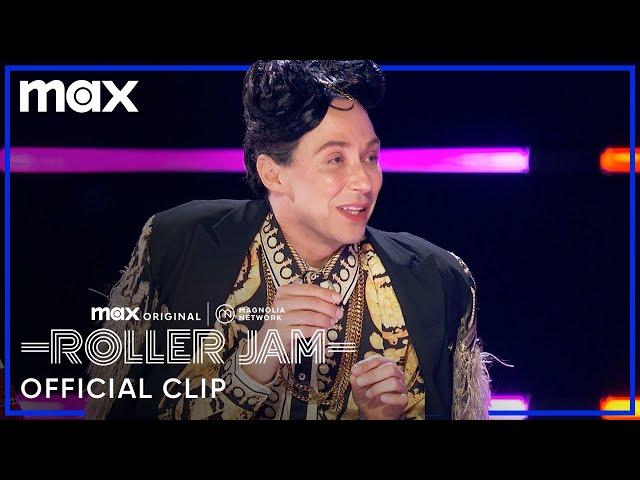 Johnny Weir & The Judges Score The Rollerskaters | Roller Jam | Max