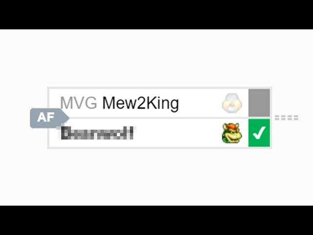 When Mew2King Lost to Bowser