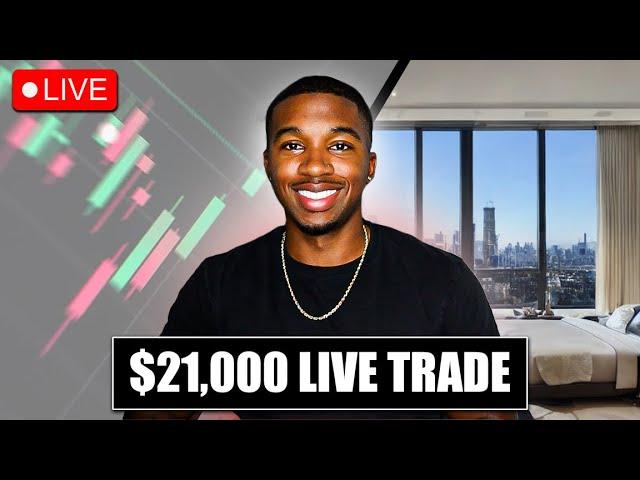 Watch Me Make $21,000 LIVE Day Trading