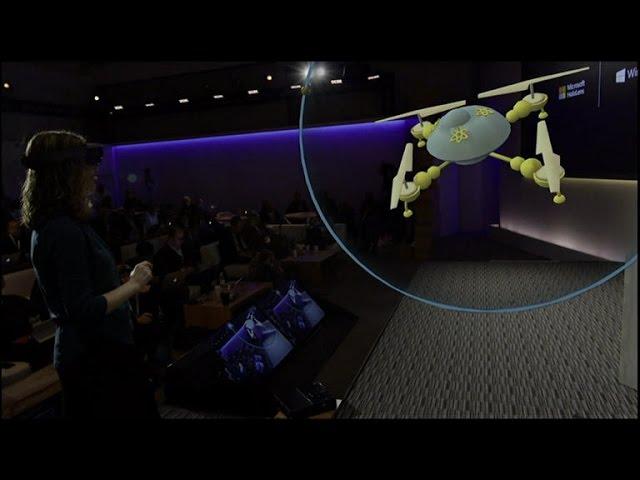 See Microsoft's Holographic computing in action