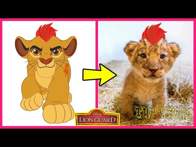  The Lion Guard  IN REAL LIFE  All Characters @TupViral