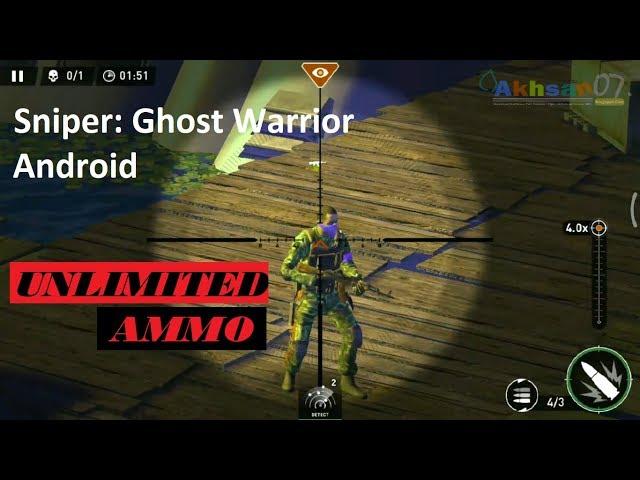 Sniper Ghost Warrior Mod apk Unlimited Ammo