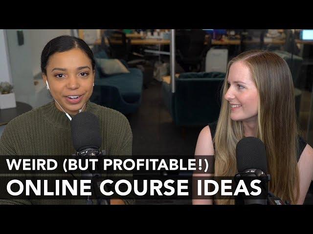 8 weird (but profitable!) online course ideas