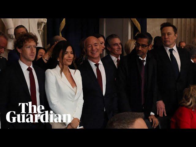 From Musk to Meloni: the guests at Trump's inauguration