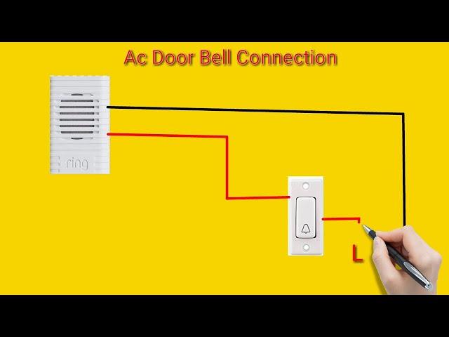 Door Bell Wiring Connection Bell Connection,,, It 's electrical