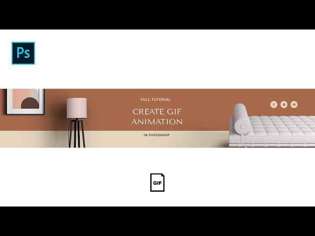 Create Animated Banner (GIF) – Photoshop Tutorial