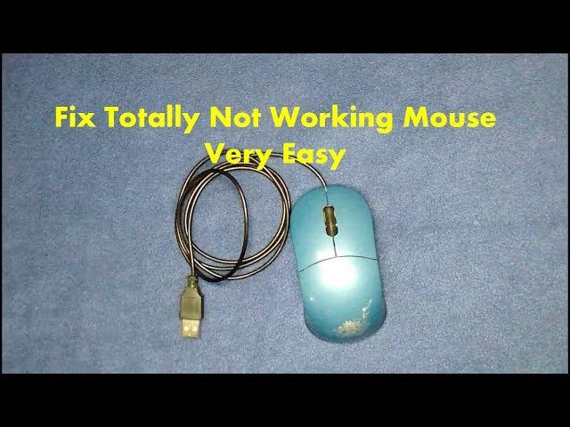 How to Fix Totally Not Working Mouse or sometimes Get Connected/Disconnected Mouse