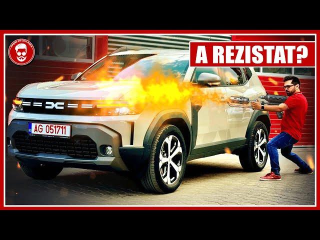 DACIA DUSTER 3 - TEST DE DURABILITATE! PROBA DE FOC, cât de rezistentă este MAȘINA ROMÂNILOR?