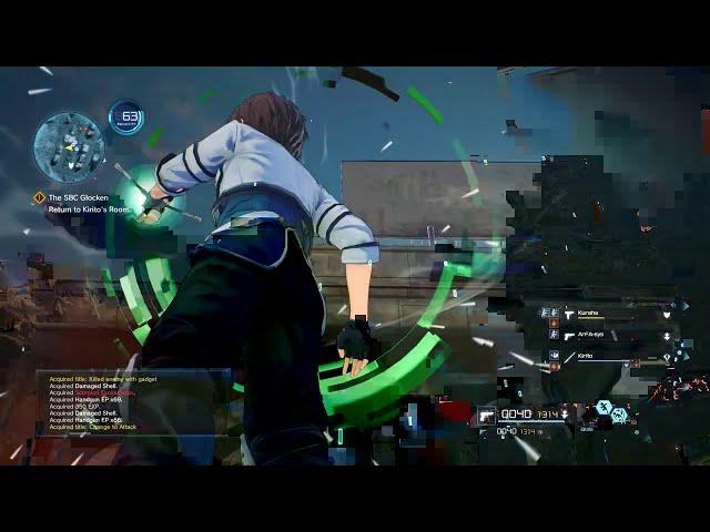 Sword Art Online Fatal Bullet - Gameplay (PC/UHD)