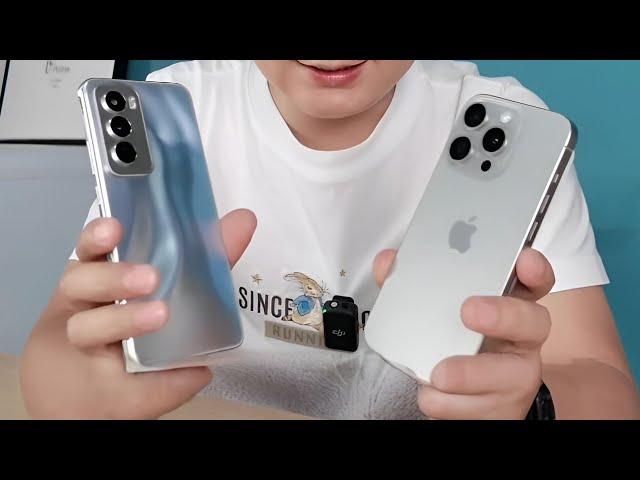 Oppo Reno 12 5G Vs iPhone 15 Pro Max Hands'On Camera Test Compare!