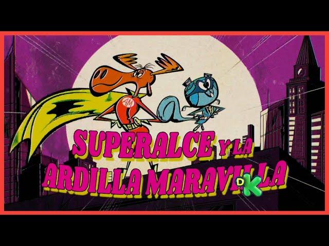 Las aventuras de rocky y bullwinkle | Intro | Superalce y la ardilla maravilla | Discovery kids