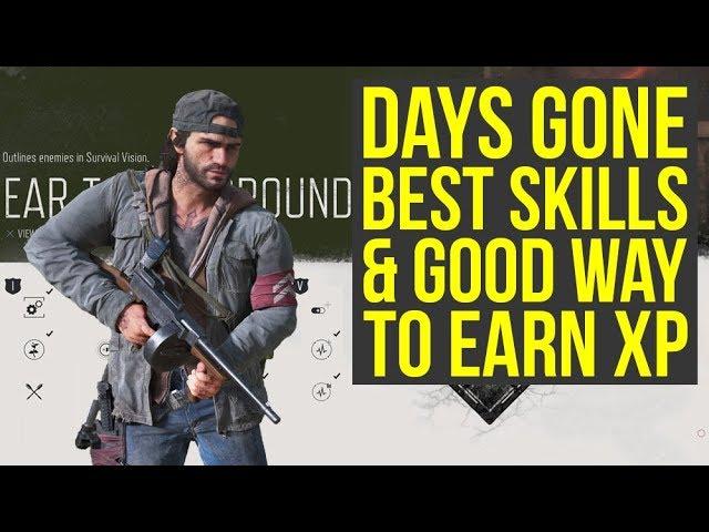 Days Gone Best Skills YOU WANT TO GET & Good Way To Earn XP (Days Gone Tips And Tricks)