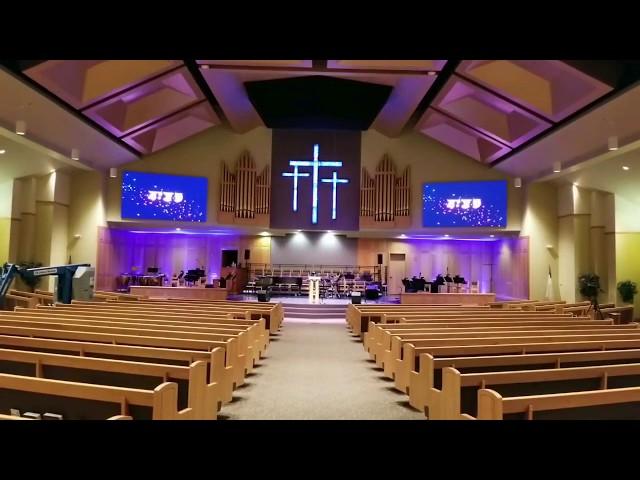 Absen LED Video Wall Installation Time Lapse- Church Video Wall