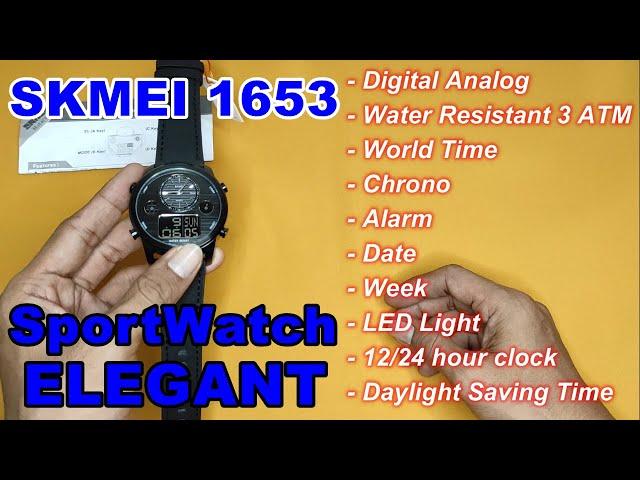 SKMEI 1653 - Sport Watch ELEGANT