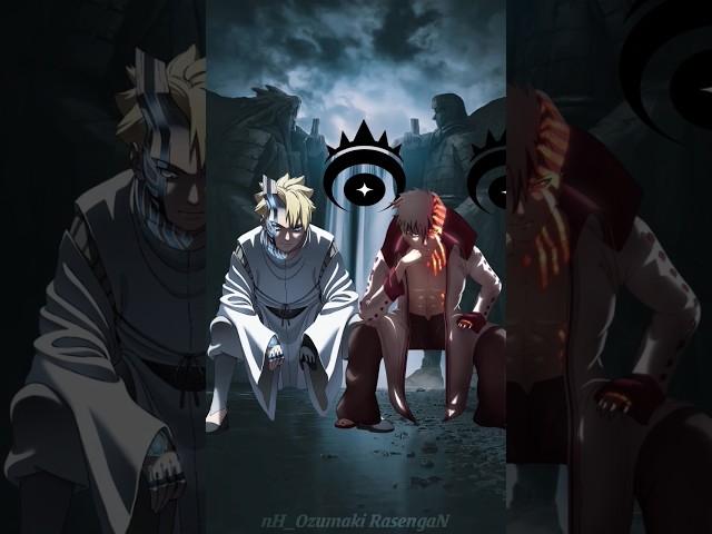 otsutsuki uzumaki boruto vs otsutsuki kawaki|#timeskip