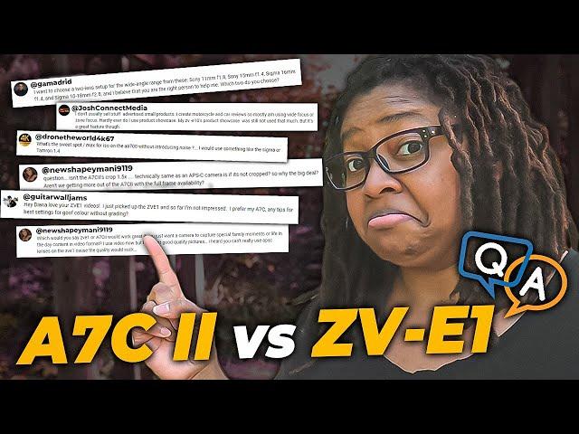 Choosing the Sony A7C 2 or ZV-E1 for Vlogging & Everyday Creating? | Camera & Creator Q&A