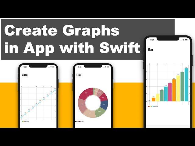 Create Graphs & Charts in App with Swift 5 (Xcode 12 | 2023)