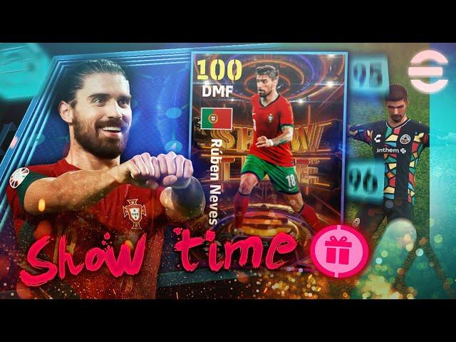 PASS MASTER! Free Show Time R. NEVES: build & review | eFootball 24