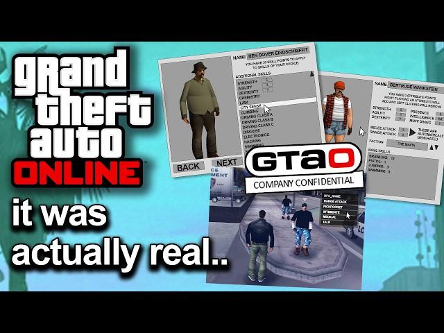 A 20-Year-Old Version of GTA Online Just Leaked...