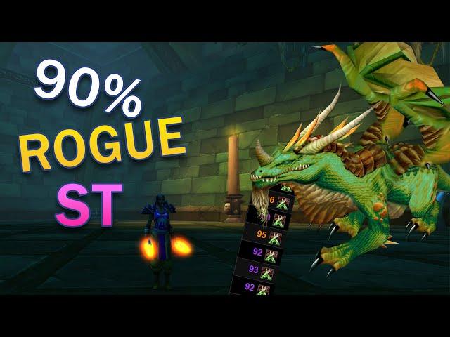 90% Logs - Rogue HAT & Carnage Build - My First ST Raid - WoW Classic SoD Guide - PoV & Commentary