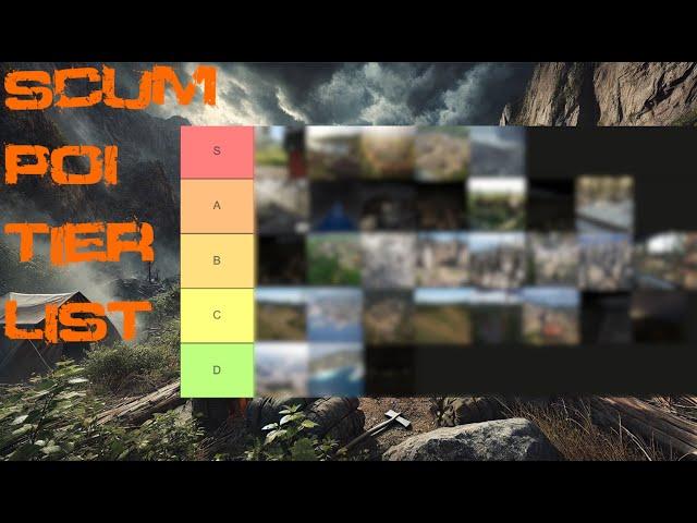 The SCUM POI Tier List (Ranked Worst to Best)