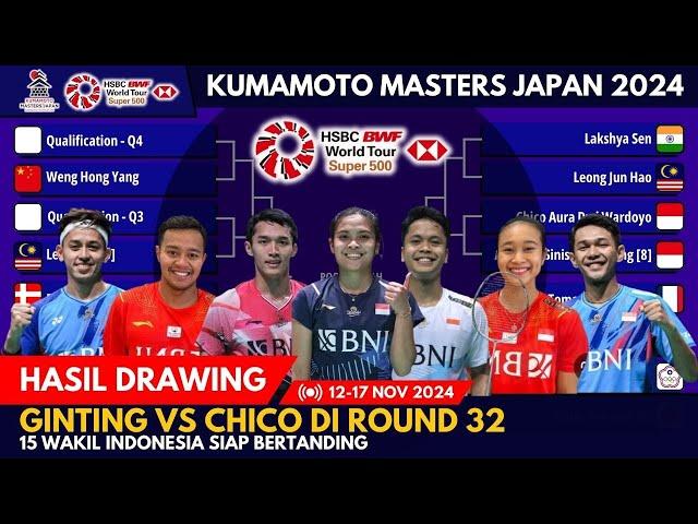 Hasil Drawing Kumamoto Master Japan 2024