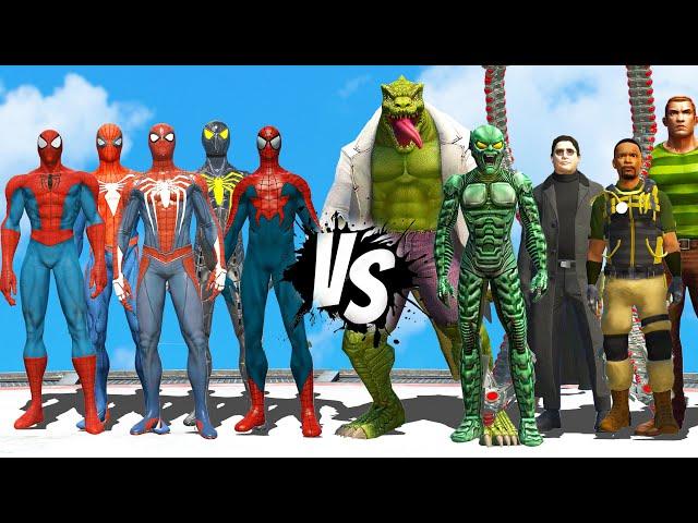 Sinister Six Return - Spider Man Team VS Green Goblin& Doc Ock& Electro& Sandman