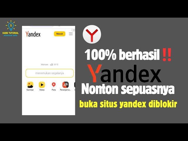 Cara membuka situs yandex yang diblokir tanpa vpn dan proxy