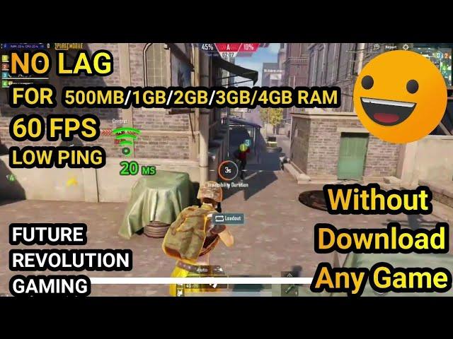 Play PUBG Mobile Without Downloading | No Lag 1GB/2GB/3GB/4GB Ram DEVICES |+60 FPS| CLOUD GAMING