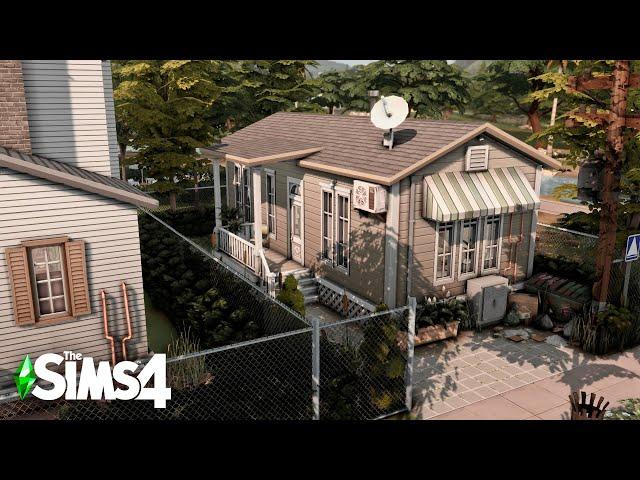 MOBILE HOME SINGLE MOM - Realistc House | The Sims 4 - no cc.