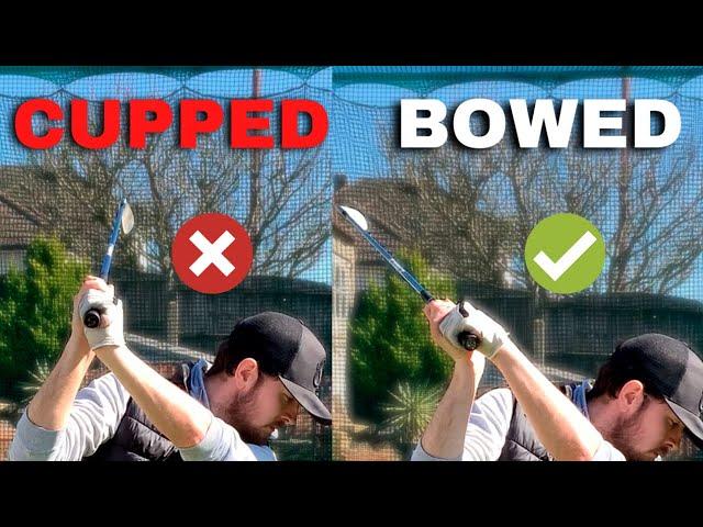 HOW TO NATURALLY ACHIEVE A FLAT OR BOWED LEFT WRIST IN THE GOLF SWING
